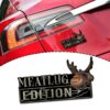 Meatlug Edition Laser Engraved or 3D Inlayed Car Name Badge