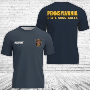 Personalized Pennsylvania State Constables 3D Apparel