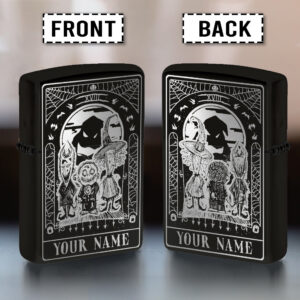 Personalized Nightmare Before Christmas Lock, Shock, Barrel Zippo Lighters