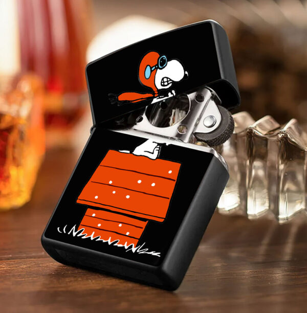 Snoopy In Red Baron Zippo Lighters - Image 3