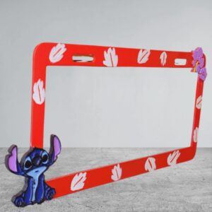 Alternative view of Stitch License Plate Frame