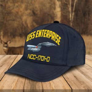 Alternative view of Star Trek Starship USS Enterprise (NCC-1701-D) Classic Cap