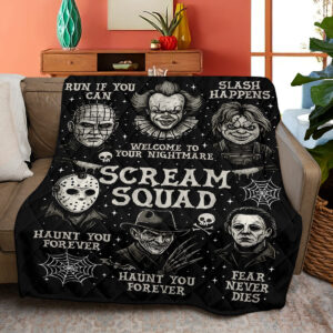 Halloween Horror Movie Blanket