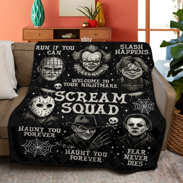 Halloween Horror Movie Blanket