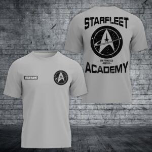 Personalized Star Trek Starfleet Academy San Francisco 3D Apparel