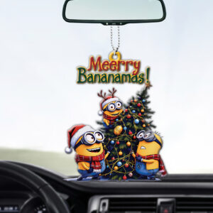 Minions Christmas Tree Acrylic Car Ornament