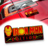 Iron man Edition Laser Engraved Car Name Badge