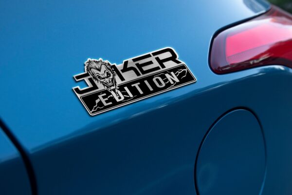 Joker Edition Laser Engraved Car Name Badge - Image 4