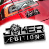 Joker Edition Laser Engraved Car Name Badge