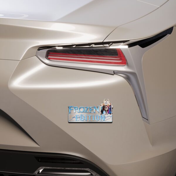 Frozen Edition Laser Engraved or 3D Inlayed Car Name Badge - Image 6