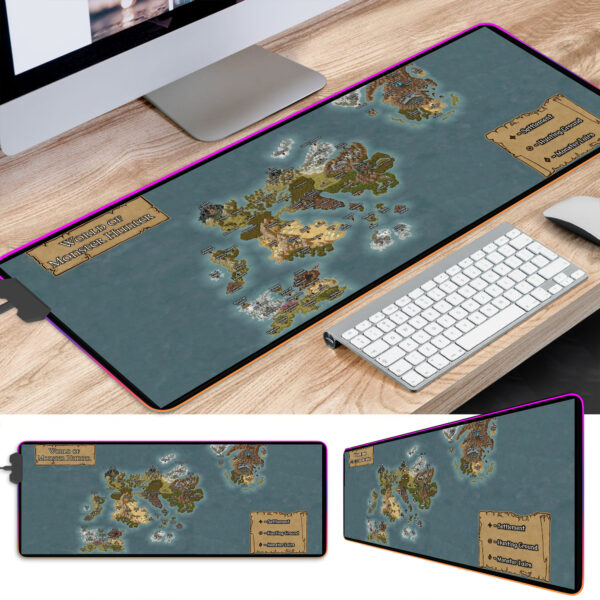 World of Monster Hunter LED Desk Mat - Image 3