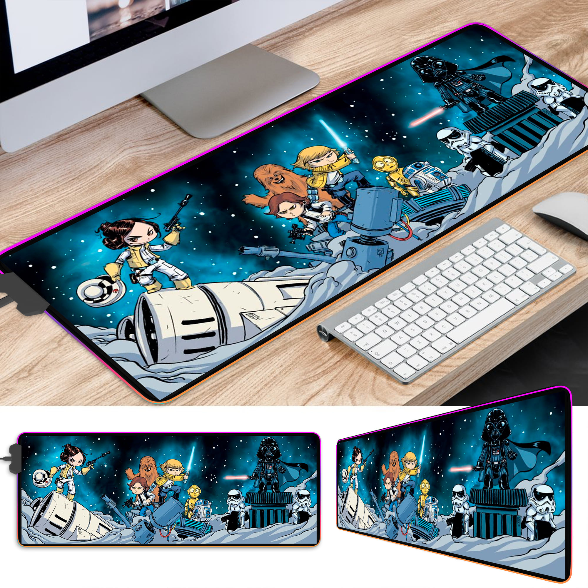 Star War LED Desk Mat - Image 3