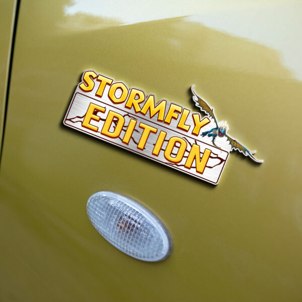 Stormfly Edition Laser Engraved or 3D Inlayed Car Name Badge - Image 4