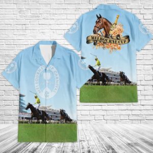 Melbourne Cup Carnival Hawaiian Shirt Version 1