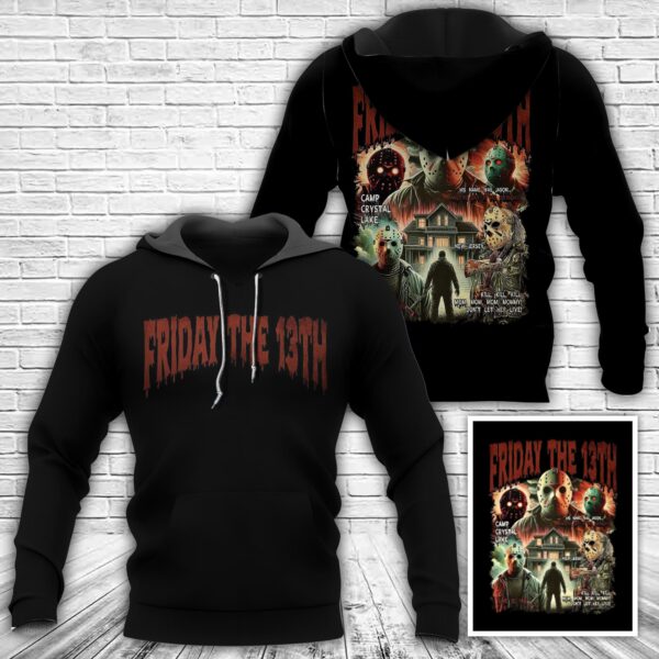Friday the 13th Jason Voorhees 3D Apparel - Image 2