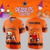 Personalized Dallas Cowboys Snoopy 75th Anniversary Peanuts 2025 Halloween Football Jersey