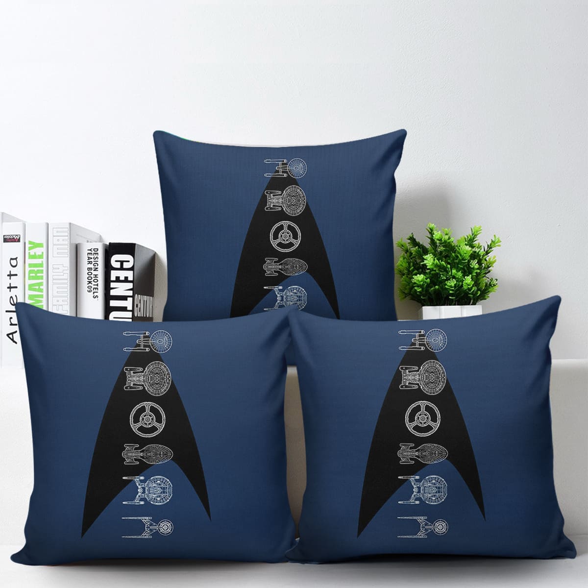 Star Trek Ships of the Line Delta Pillow - Image 5