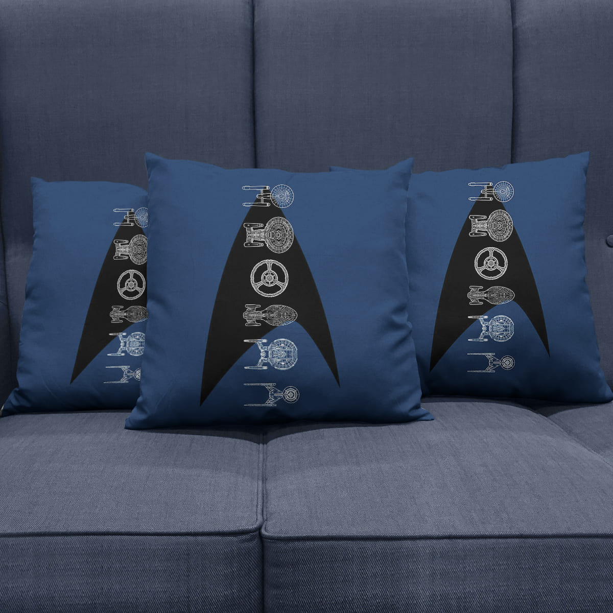 Star Trek Ships of the Line Delta Pillow - Image 4