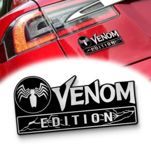Venom Edition Laser Engraved Car Name Badge