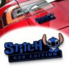 Stitch Experiment 626 Edition Laser Engraved Car Name Badge