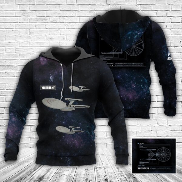 Personalized Star Trek Enterprise NCC-1701A 3D Apparel - Image 2