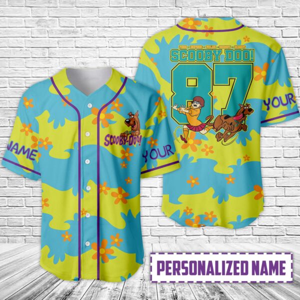Personalized Scooby-Doo 87 Baseball Jersey