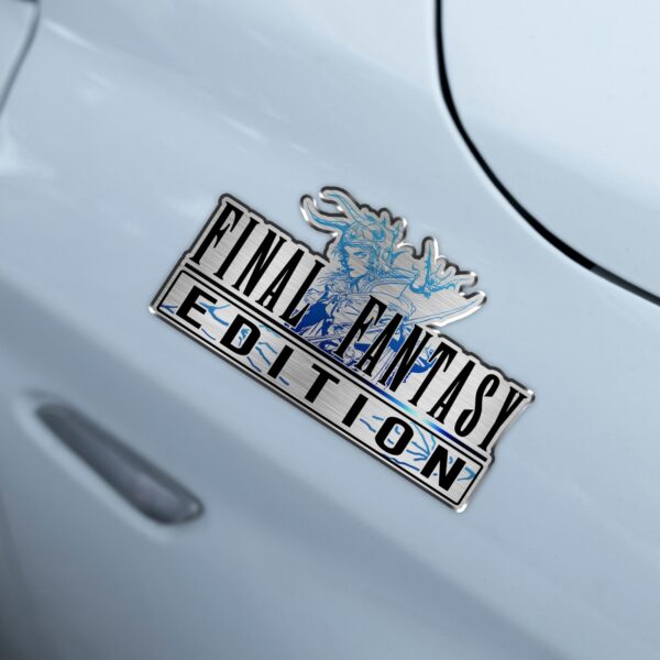 Final Fantasy Edition Laser Engraved or 3D Inlayed Car Name Badge - Image 4