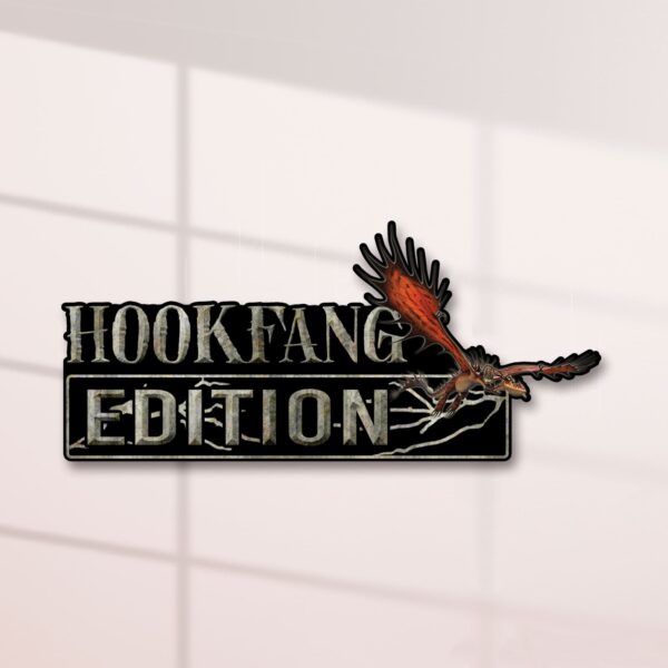 Hookfang Edition Laser Engraved or 3D Inlayed Car Name Badge - Image 6