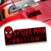 Spider-man Edition Laser Engraved Car Name Badge