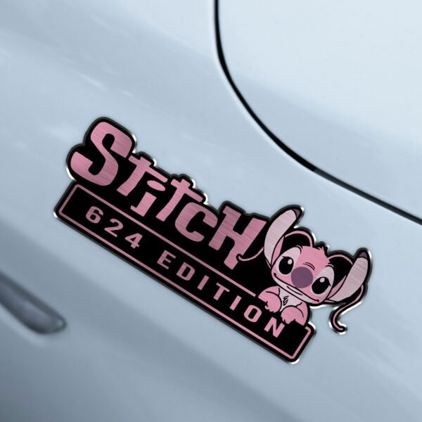 Angel Experiment 624 Edition Laser Engraved Car Name Badge - Image 2