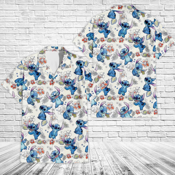 Stitch Summer Hawaiian Shirt