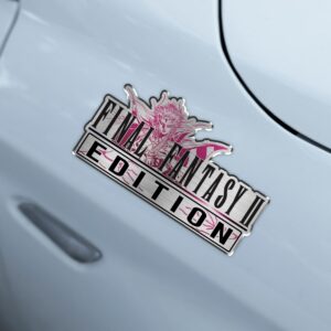 Alternative view of Final Fantasy II Edition Laser Engraved or 3D Inlayed Car Name Badge