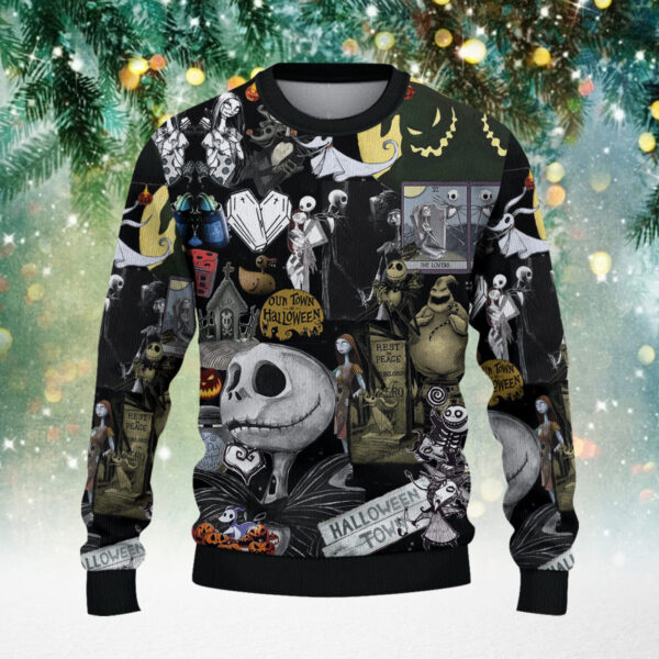 The Nightmare Before Christmas Knitted Sweater 113387 - Image 2