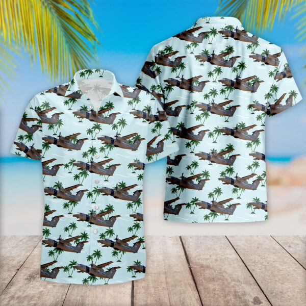 US Customs and Border Protection Dash-8 Hawaiian Shirt Version 3