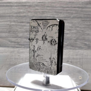 Alternative view of Lord of the Rings and Hobbit maps Lighters Gifts For Movie Fans