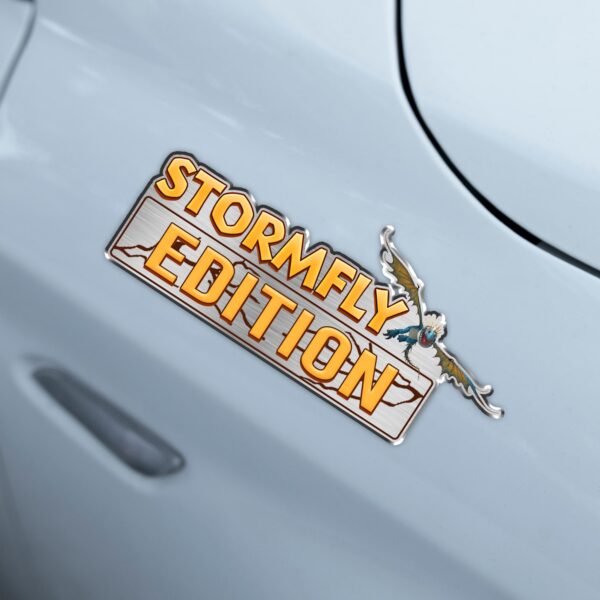 Stormfly Edition Laser Engraved or 3D Inlayed Car Name Badge - Image 3