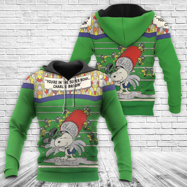 You're in the Super Bowl, Charlie Brown 3D Apparel - Image 2