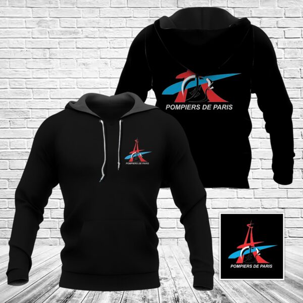 Pompiers De Paris 3D Shirt - Image 5