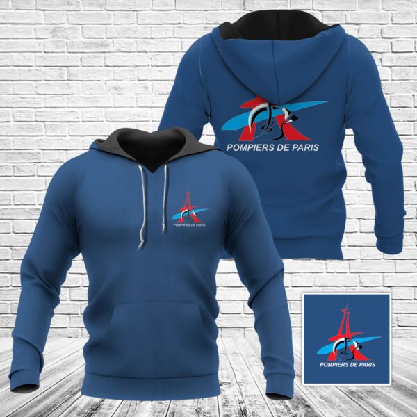 Pompiers De Paris 3D Shirt - Image 7