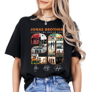 Alternative view of 20th Anniversary Of Jonas Shirt