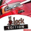 Personalized Lock Edition Laser Engraved or 3D Inlayed Car Name Badge