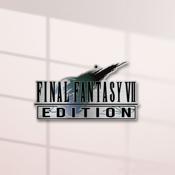 Final Fantasy VII Edition Laser Engraved or 3D Inlayed Car Name Badge - Image 6
