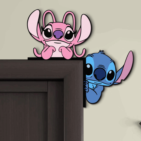 Stitch And Angel Door Corner - Image 2