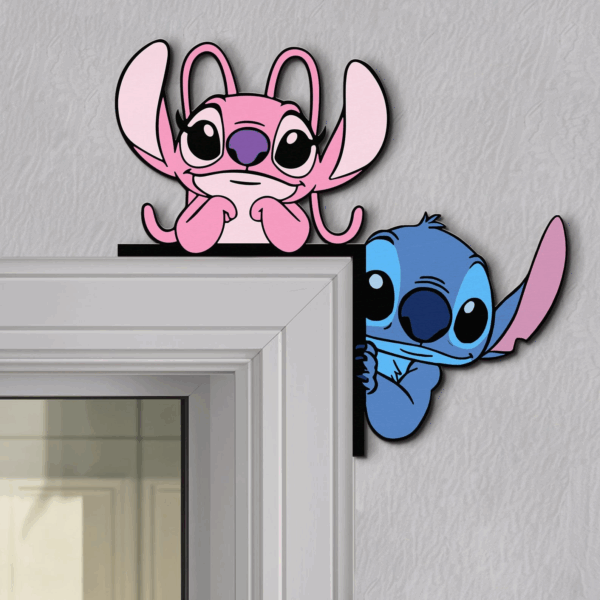 Stitch And Angel Door Corner - Image 3