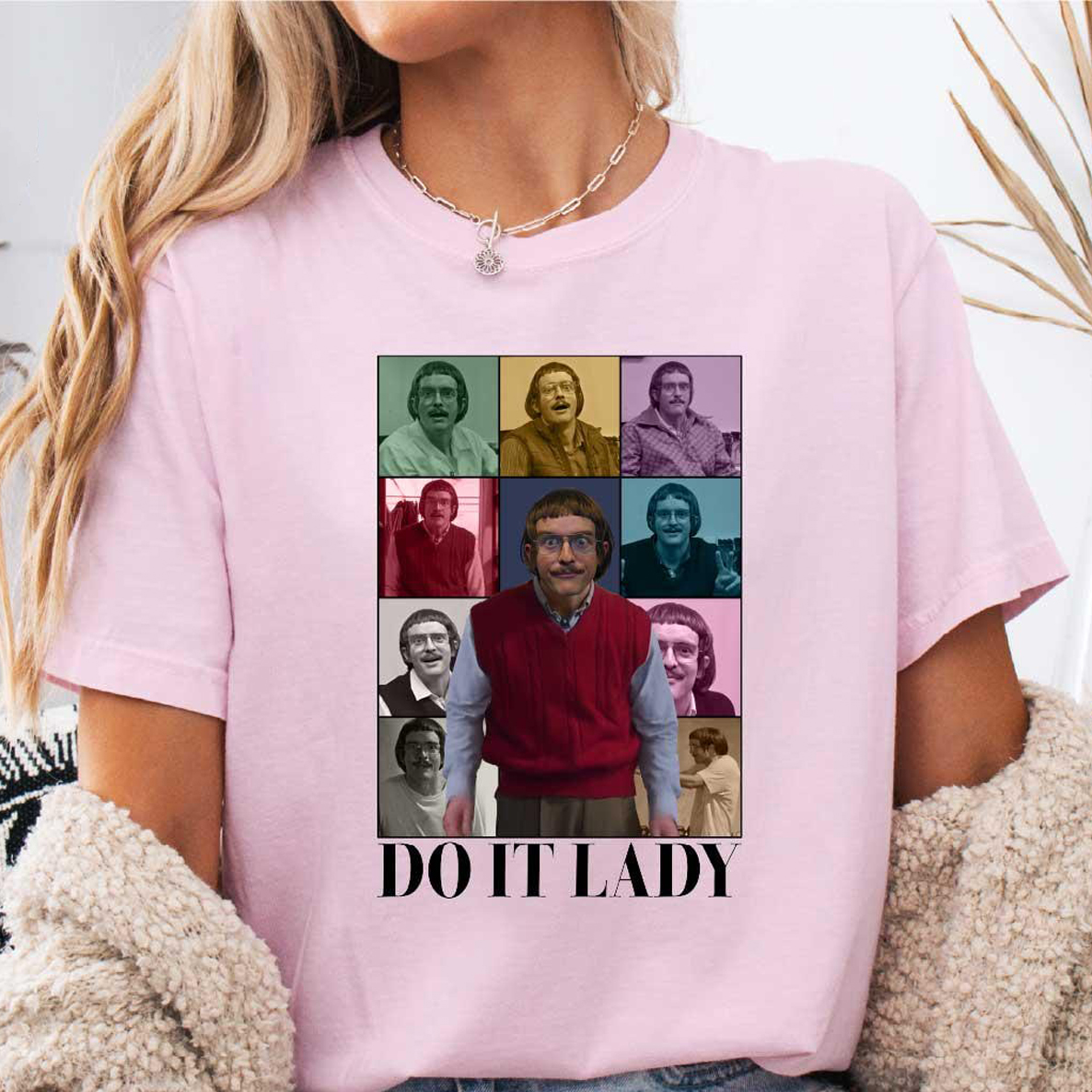 Funny Do It Lady Chit Shirt - Image 3