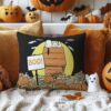BOO! Snoopy Halloween Pillow