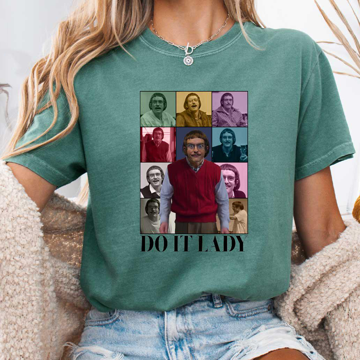 Funny Do It Lady Chit Shirt - Image 2