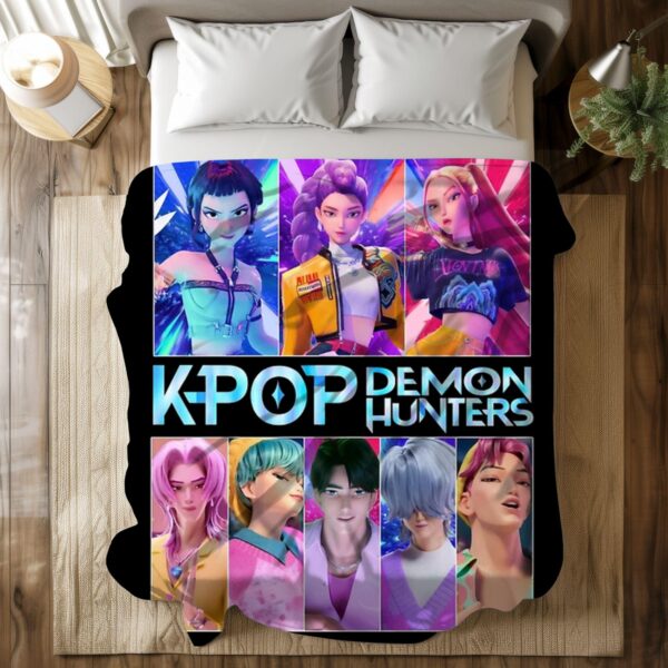 Kpop Demon Hunters Blanket - Image 4