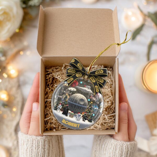 Personalized Star Wars Christmas Ornament - Image 5