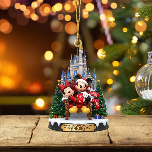 Personalized Mouse Christmas Ornament - Image 3